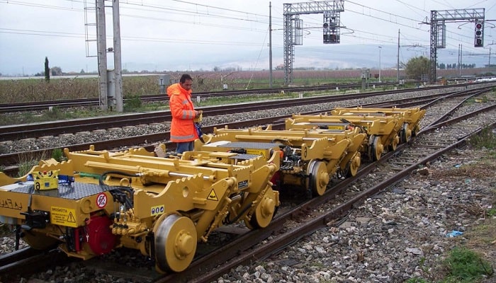 Motorized Trolley for Gantries one of the Railway Infrastructure Equipment