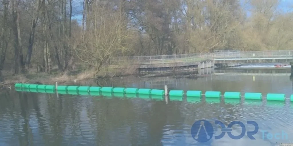 Safety Booms Protecting Watercraft and Swimmers