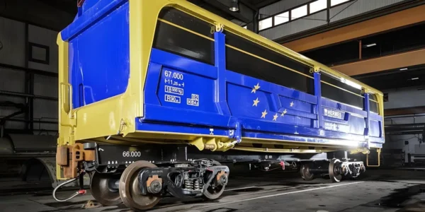 side dumper transport wagon