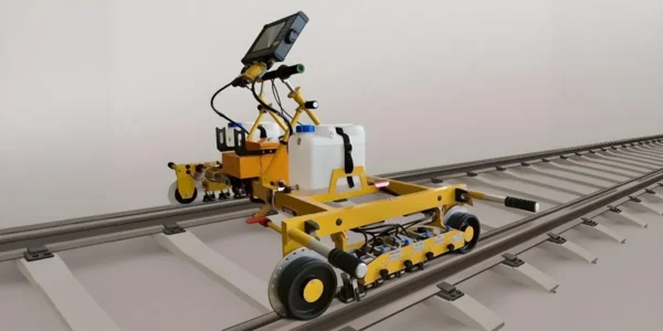 ultrasonic dual-rail flaw detector