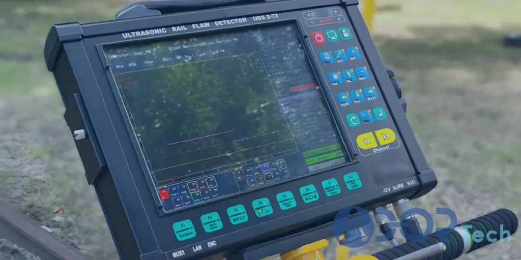 ADOR’s AI-powered ultrasonic flaw detector applications for precision rail inspection