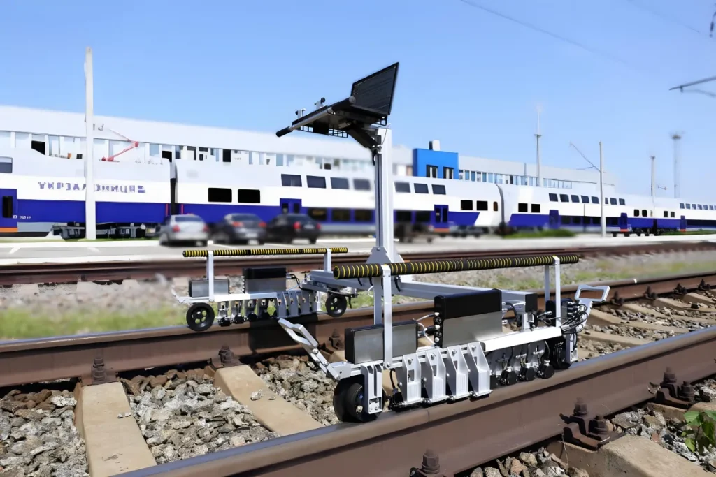 Eddy Current Flaw Detector for railway track inspection and surface defect detection