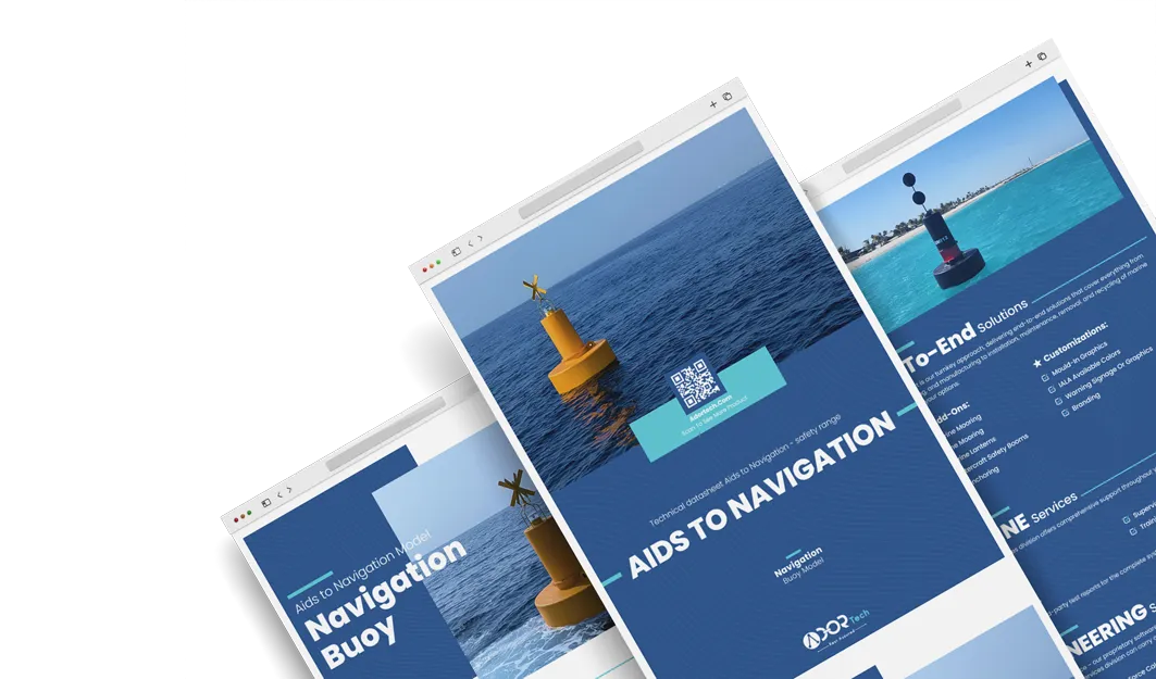 Navigation buoy catalog brochure