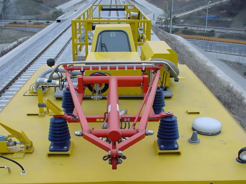 Contact line measuring system sensor for overhead line measurement