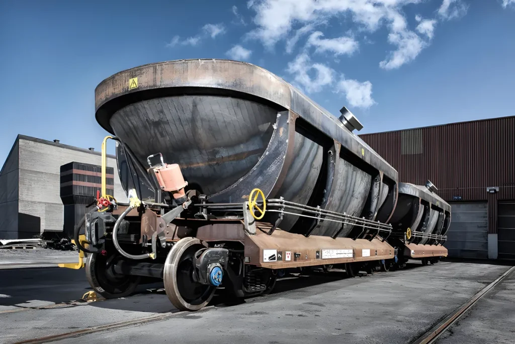 Helix dumper wagon for railcar unloading